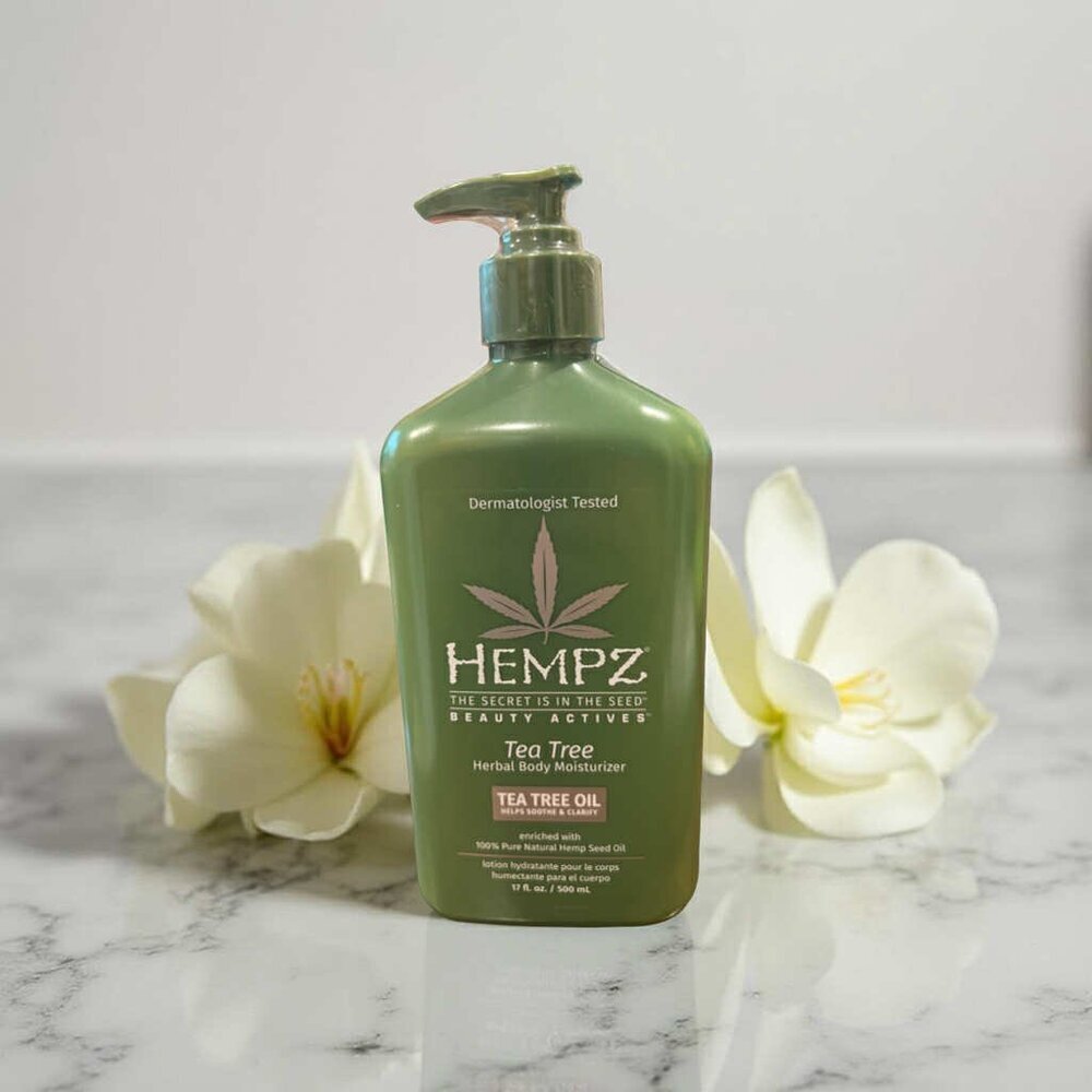 Hempz Tea Tree Herbal Body Moisturizer 17 oz